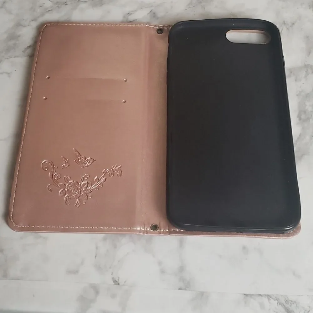 IPhone 7/8 Rose Gold Phone Case / Holder‎